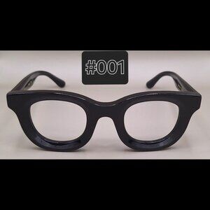 NEW GENUINE ACETATE EYE FRAME by James Tart/ BLACK